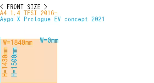 #A4 1.4 TFSI 2016- + Aygo X Prologue EV concept 2021